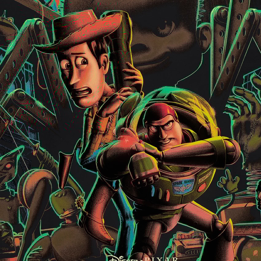 Sid's Toys Art Print by Cyclops Print Works | Sideshow