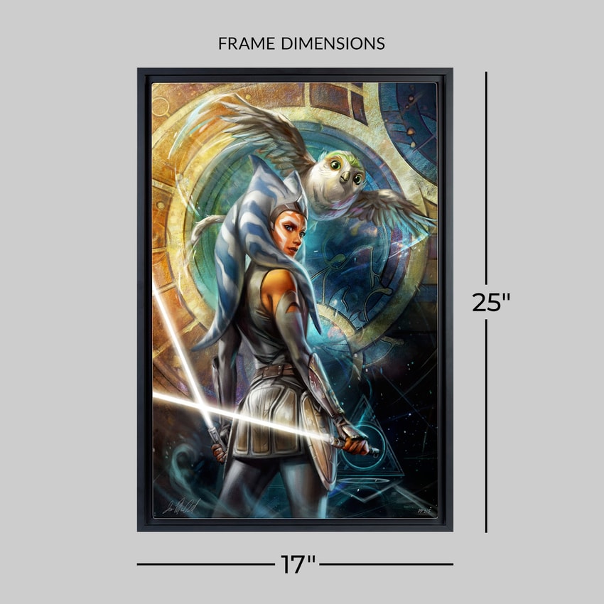 Star Wars Ahsoka Tano™ and Morai™: Old Friends Art Print  Exclusive Edition  View 2
