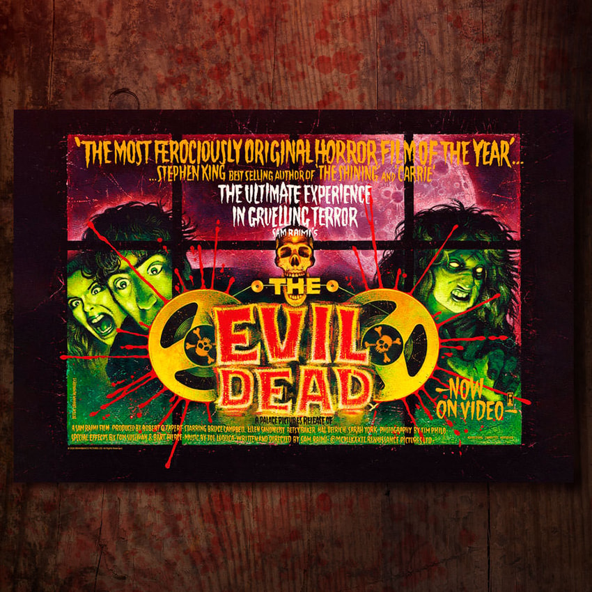 The Evil Dead The Evil Dead Movie Poster  View 1