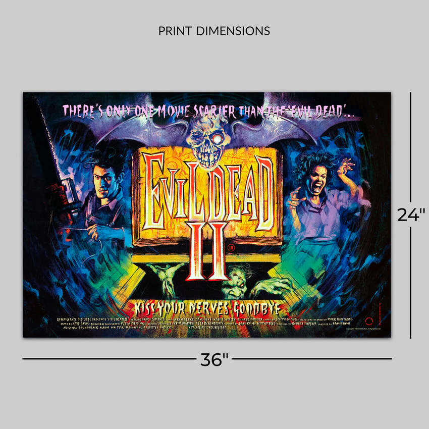 Evil Dead II Evil Dead II Movie Poster  View 2