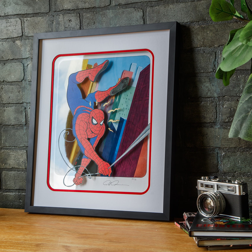 Marvel Lookout, It's Spider-Man! Art Print  Exclusive Edition  View 1