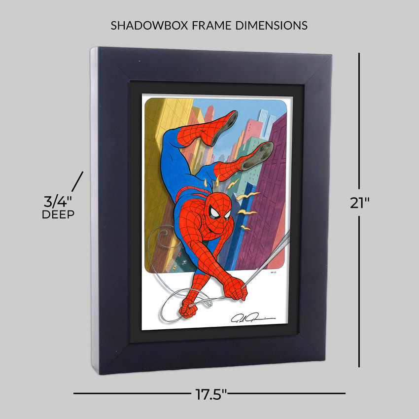 Marvel Lookout, It's Spider-Man! Art Print  Exclusive Edition  View 2