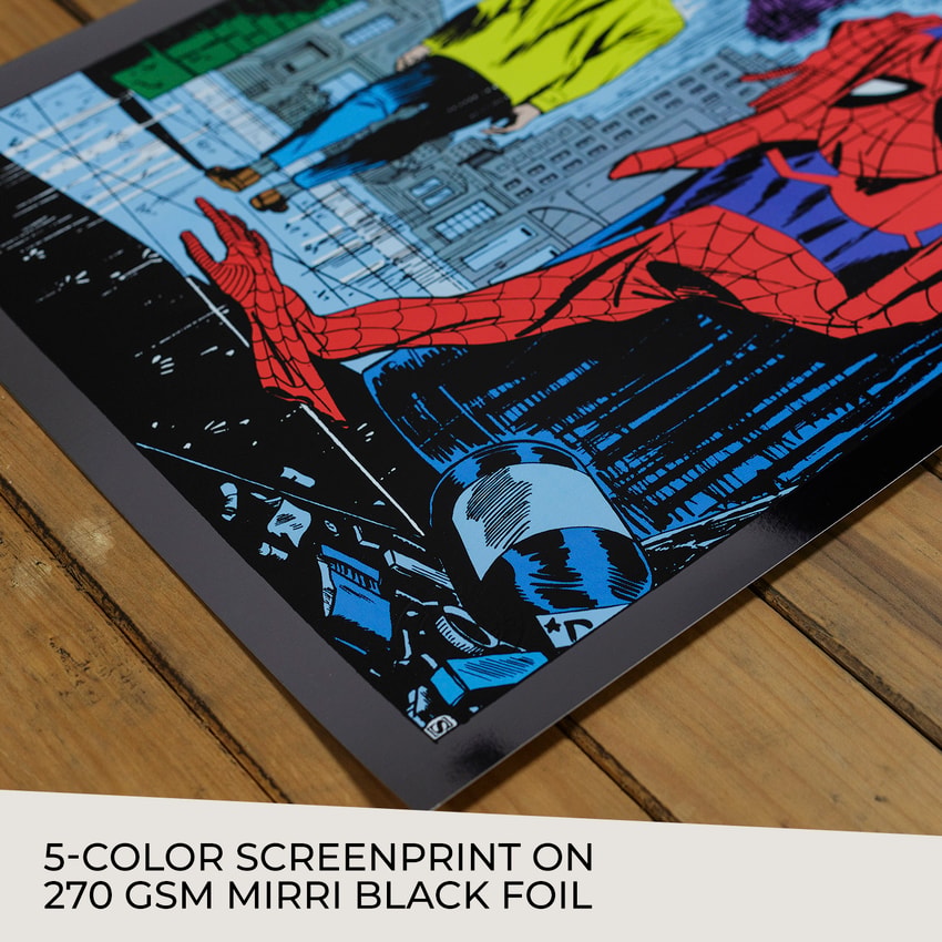 Marvel Spider-Man No More (Black Foil) Art Print  Exclusive Edition  View 5