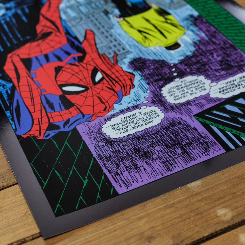 Marvel Spider-Man No More (Black Foil) Art Print  Exclusive Edition  View 6