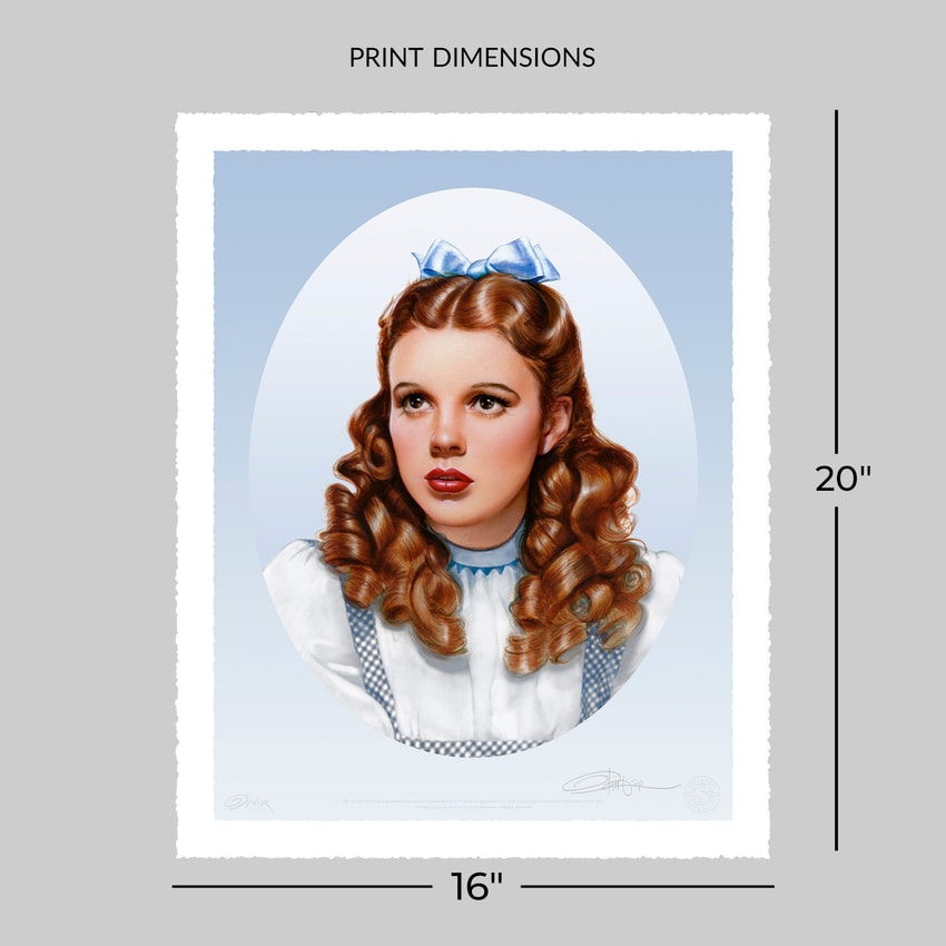 The Wizard of Oz Dorothy Gale Art Print  Exclusive Edition  View 2