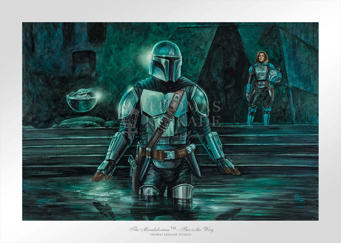 Star Wars This is the Way Art Print  View 3