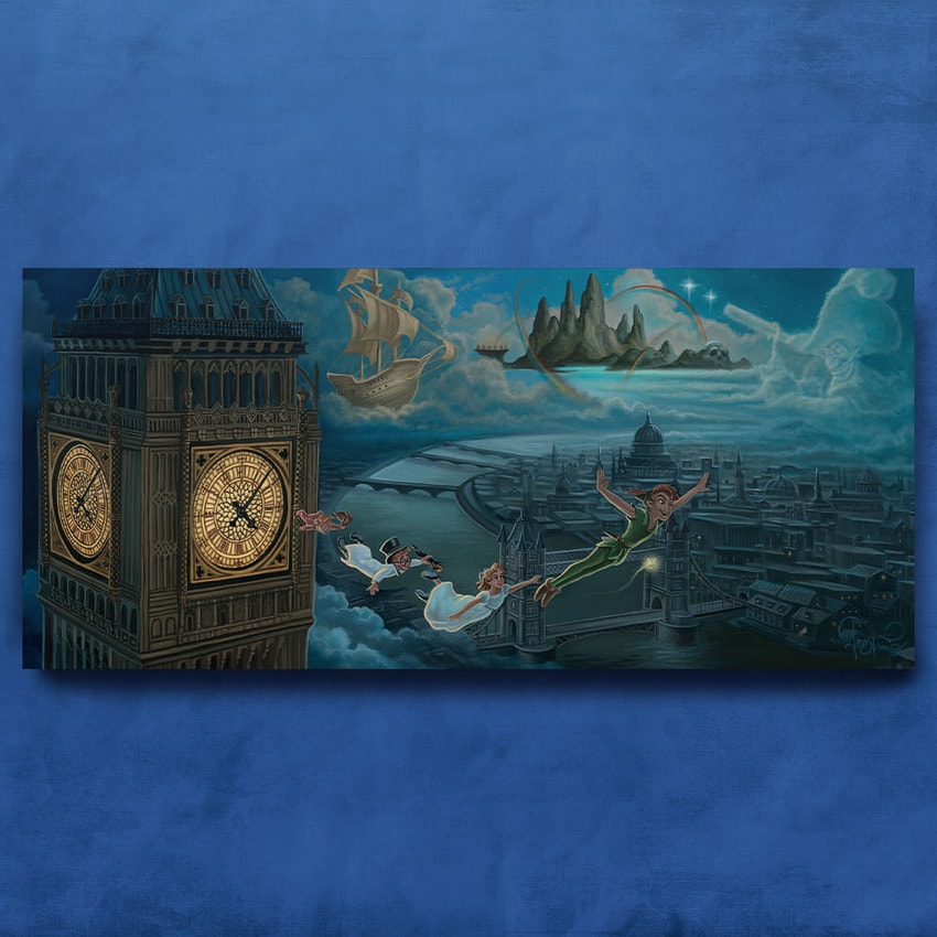Disney A Journey to Neverland Art Print  View 1