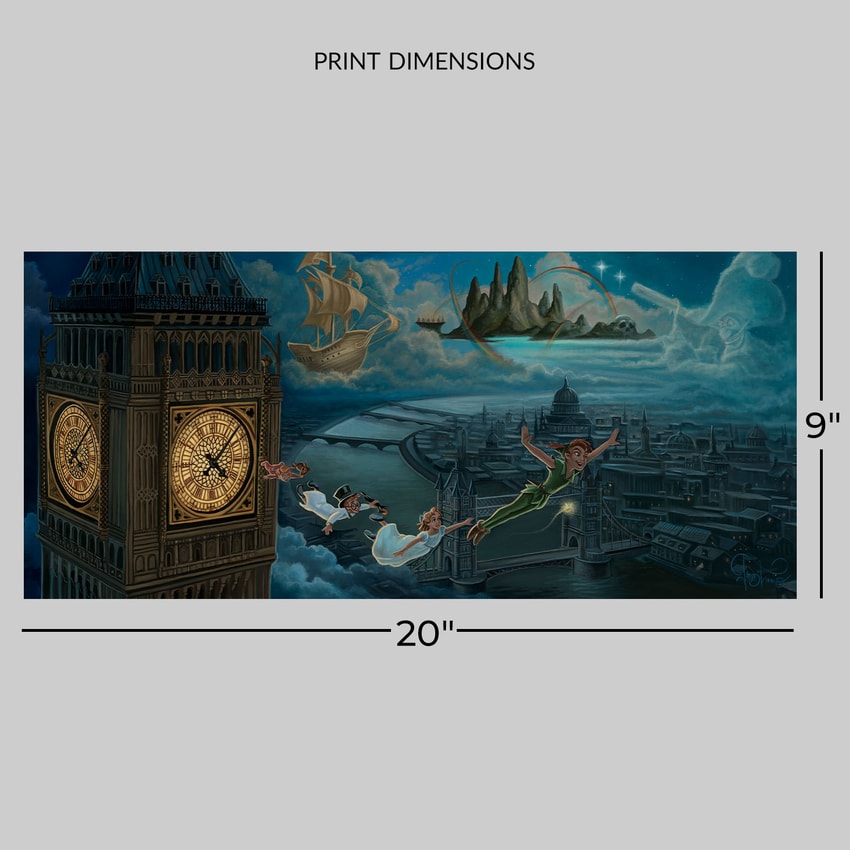Disney A Journey to Neverland Art Print  View 2