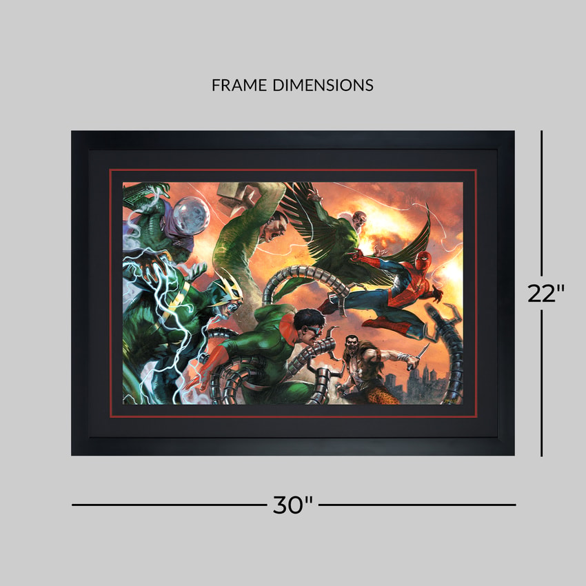 Marvel The Amazing Spider-Man vs Sinister Six Art Print  Exclusive Edition  View 2