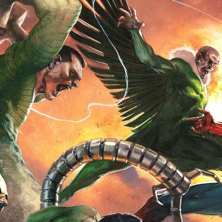 Marvel The Amazing Spider-Man vs Sinister Six Art Print  Exclusive Edition  View 6