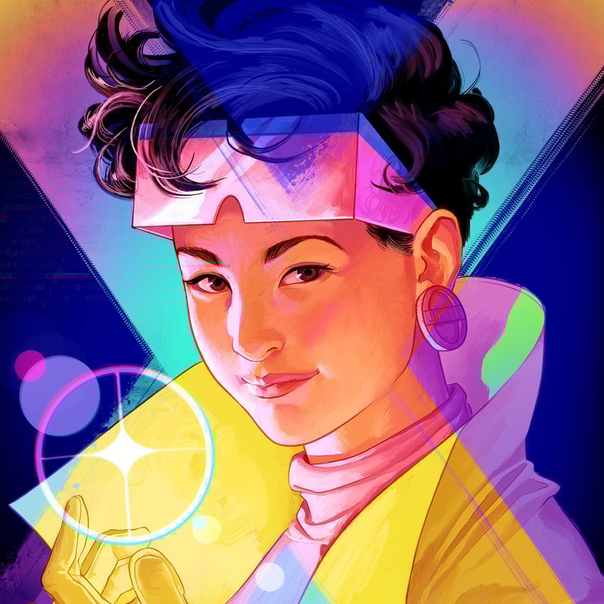 X-Men Portraits: Jubilee Fine Art Print by Uzuri | Sideshow