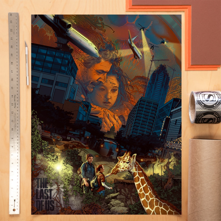 The Last of Us The Last of Us: It's Okay Baby Girl, I Got You Art Print  Exclusive Edition  View 1