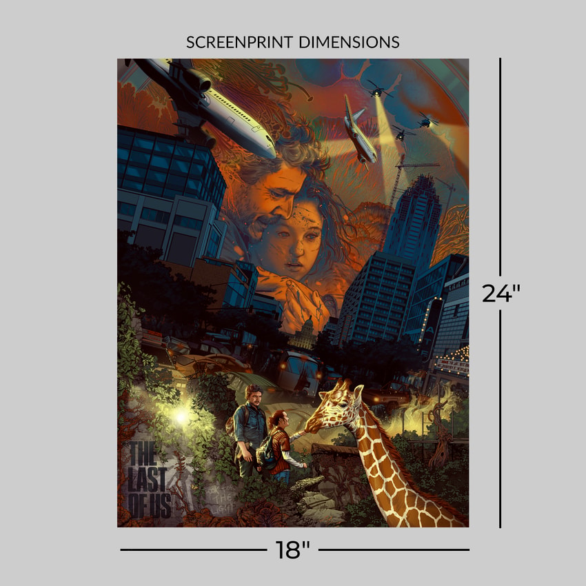 The Last of Us The Last of Us: It's Okay Baby Girl, I Got You Art Print  Exclusive Edition  View 2