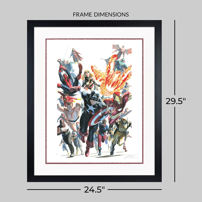 Marvel Avengers Invaders Art Print  View 2