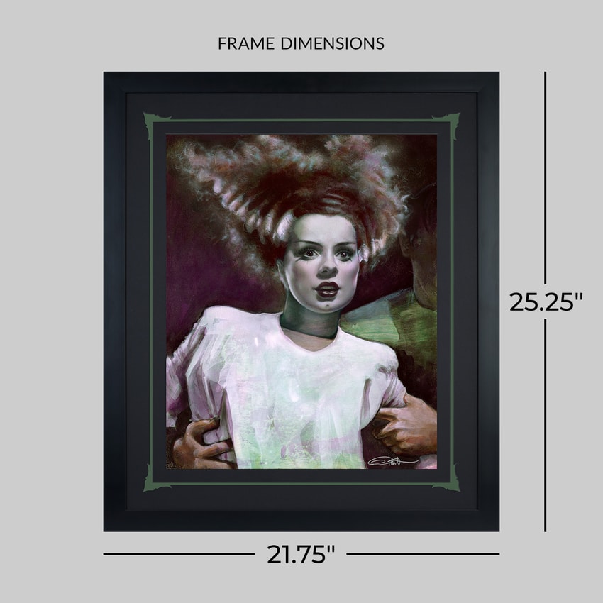 Universal Monsters The Bride of Frankenstein Art Print  Exclusive Edition  View 2