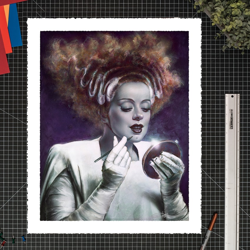 Universal Monsters Elsa Lanchester: Queen of Horror Art Print  Exclusive Edition  View 1