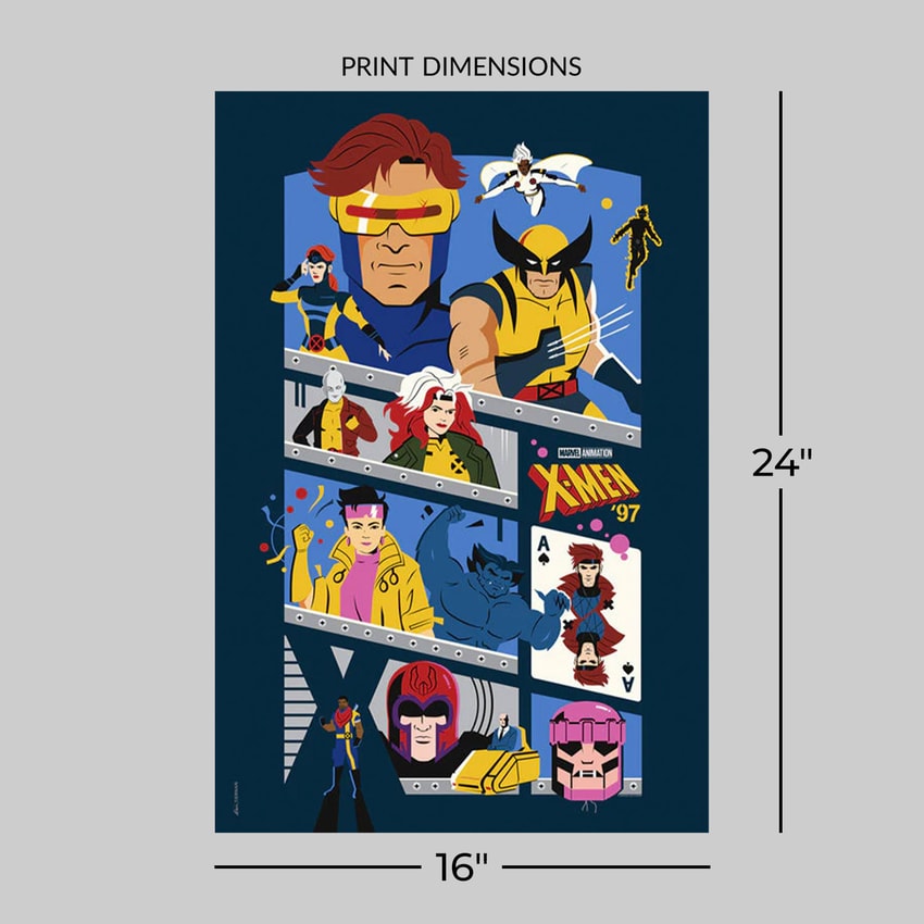 Marvel Roll Call '97 Art Print  View 2