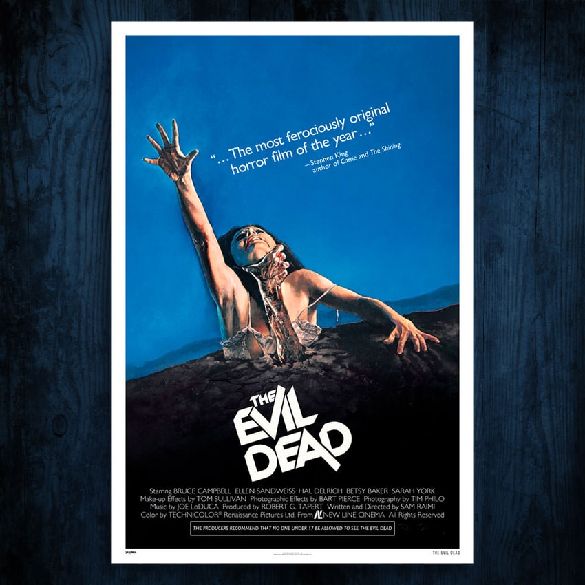 The Evil Dead The Evil Dead Movie Poster  View 1