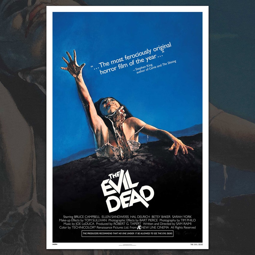 The Evil Dead The Evil Dead Movie Poster  View 3
