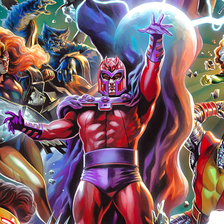 Marvel Magneto: Master of Magnetism Art Print  Exclusive Edition  View 3