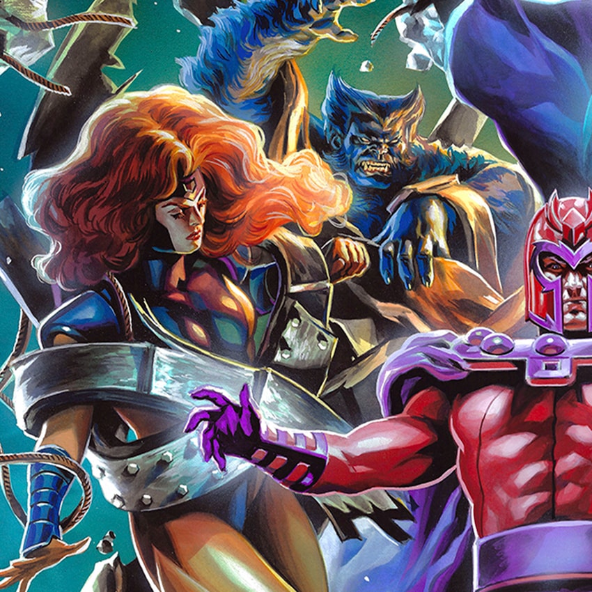 Marvel Magneto: Master of Magnetism Art Print  Exclusive Edition  View 5