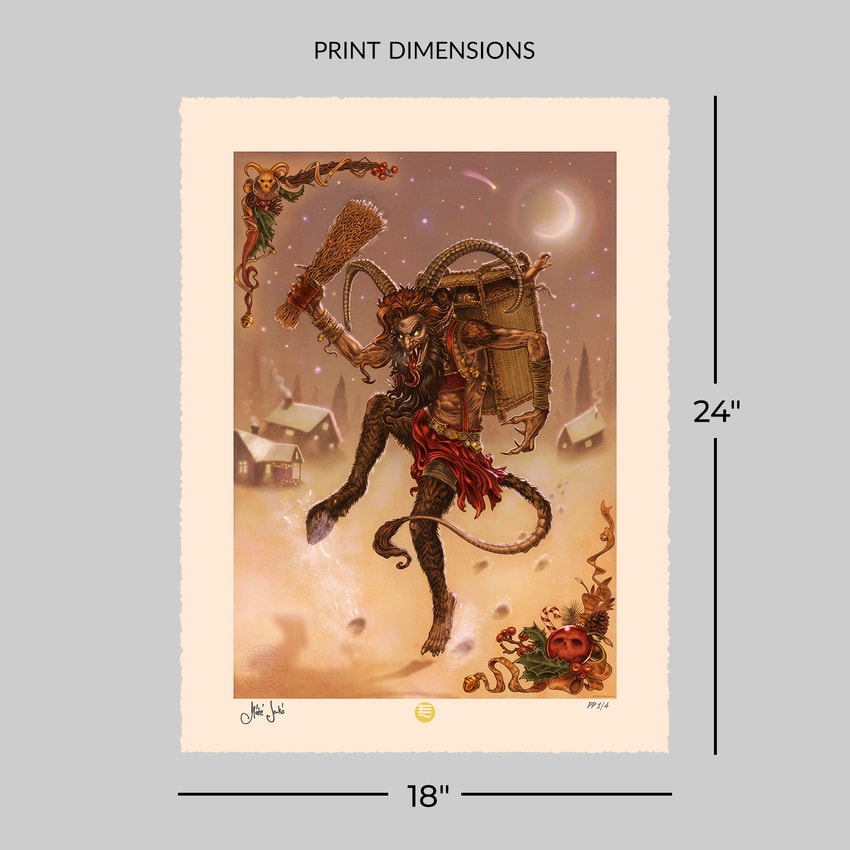 Sideshow Originals Krampusnacht Art Print  Exclusive Edition  View 3