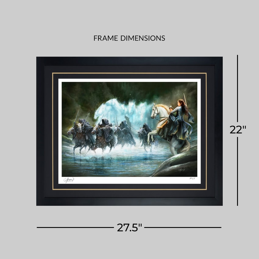 The Lord of the Rings The Lord of the Rings: Flight to the Ford Art Print  Exclusive Edition  View 2