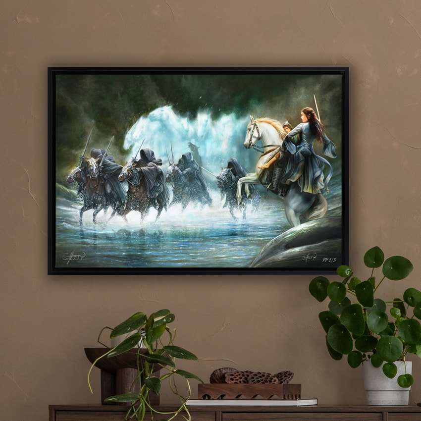 The Lord of the Rings The Lord of the Rings: Flight to the Ford Art Print  Exclusive Edition  View 1
