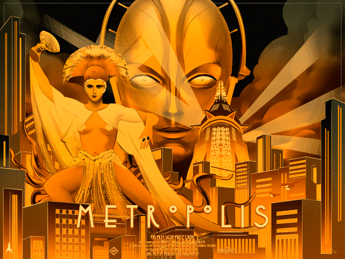 Metropolis Metropolis Screenprint Movie Poster  View 5