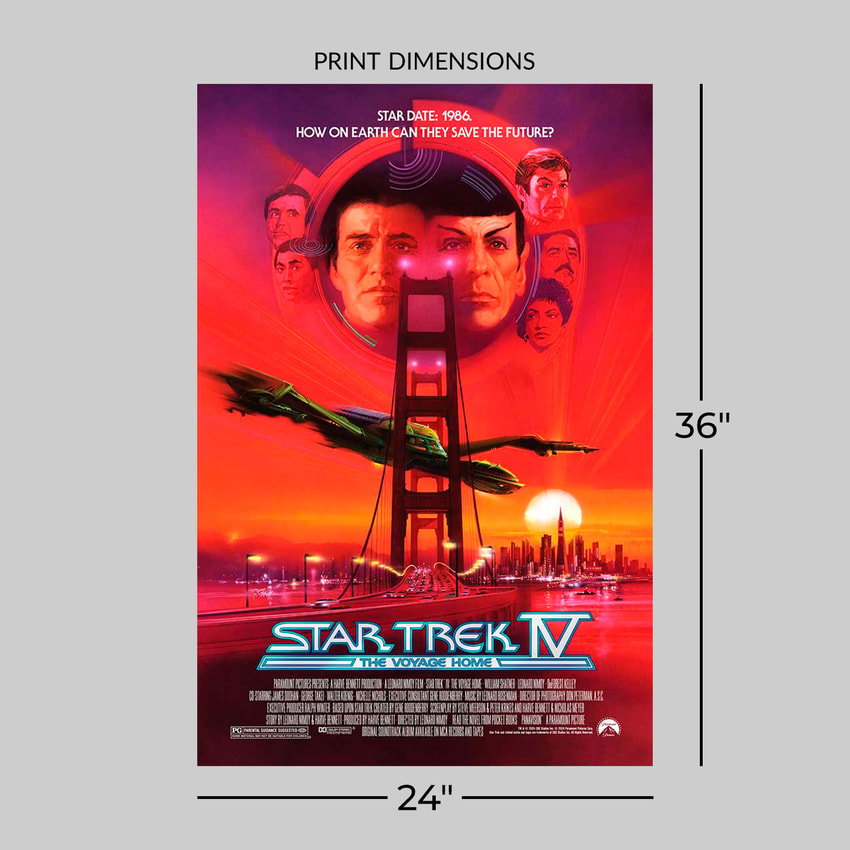 Star Trek IV: The Voyage Home Art Print by Vice Press | Sideshow