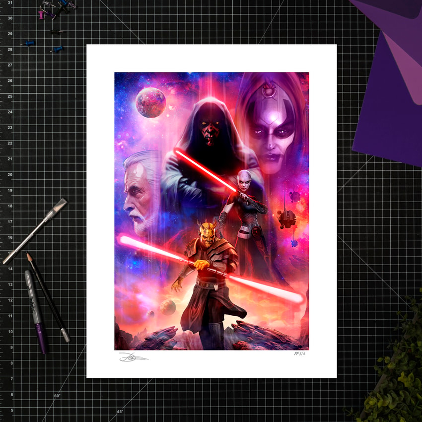 Star Wars Star Wars™: Dark Forces of the Sith Order Art Print  Exclusive Edition  View 1