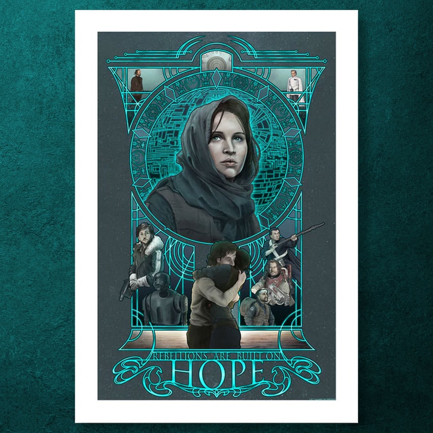 Star Wars Built on Hope Art Print  View 1