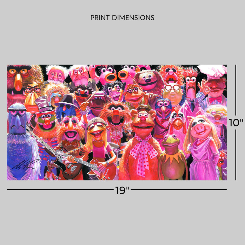 Disney The Muppet Show Art Print  View 2