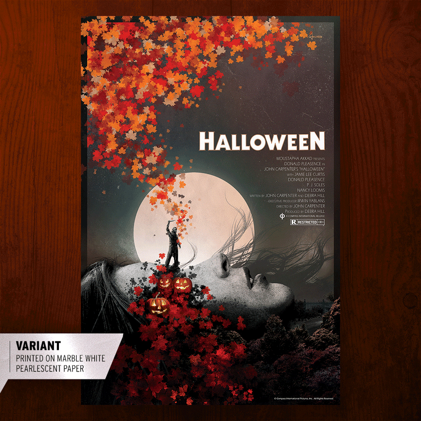 Halloween Halloween By Edgar Ascensão (Pearlescent) Movie Poster  View 1