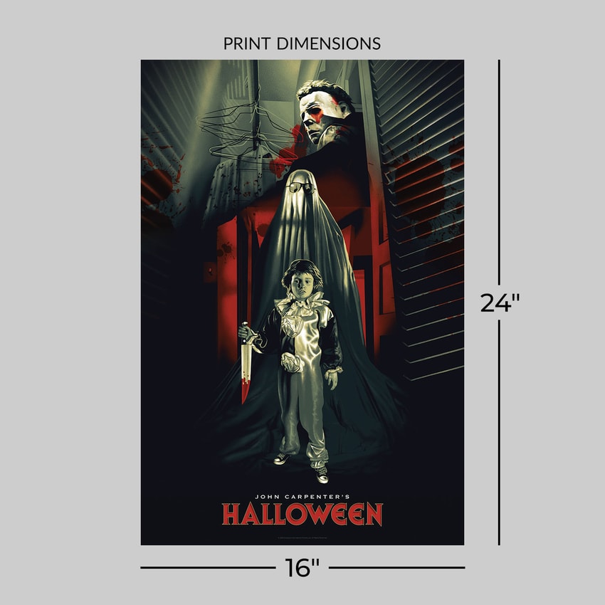 Halloween (By James Neal) Art Print by Moor-Art Gallery | Sideshow