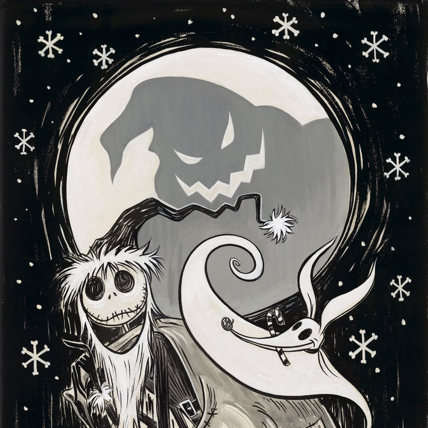 Twas the Nightmare Before Christmas Art Print by Disney Fine Art