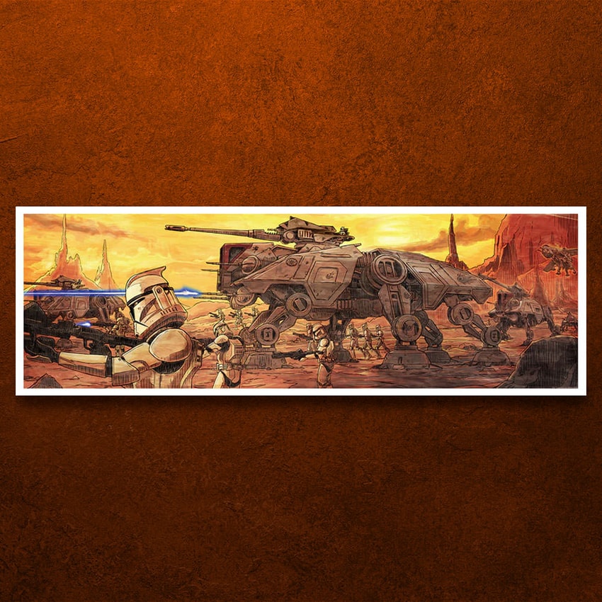 The Clones Advance Art Print by ACME Archives | Sideshow