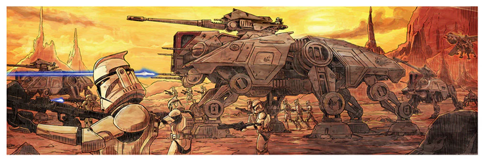 The Clones Advance Art Print by ACME Archives | Sideshow Collectibles