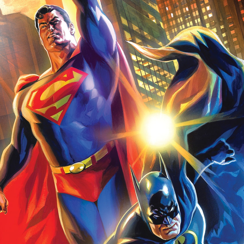 DC Comics Batman & Superman: World's Finest Art Print  Exclusive Edition  View 3
