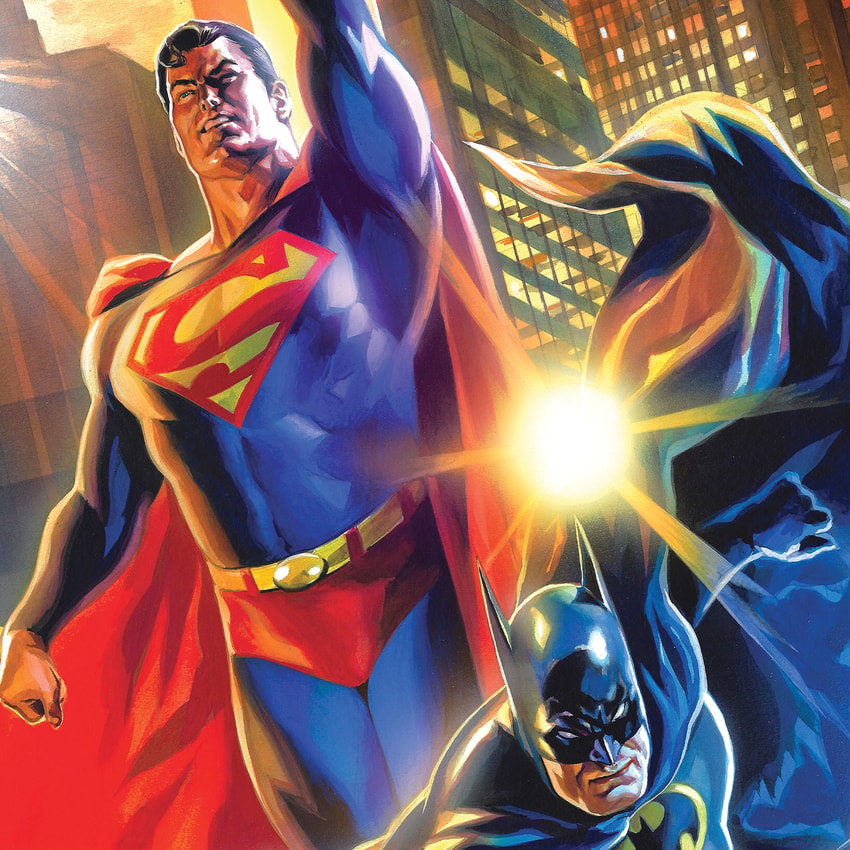 DC Comics Batman & Superman: World's Finest Art Print  Exclusive Edition  View 3