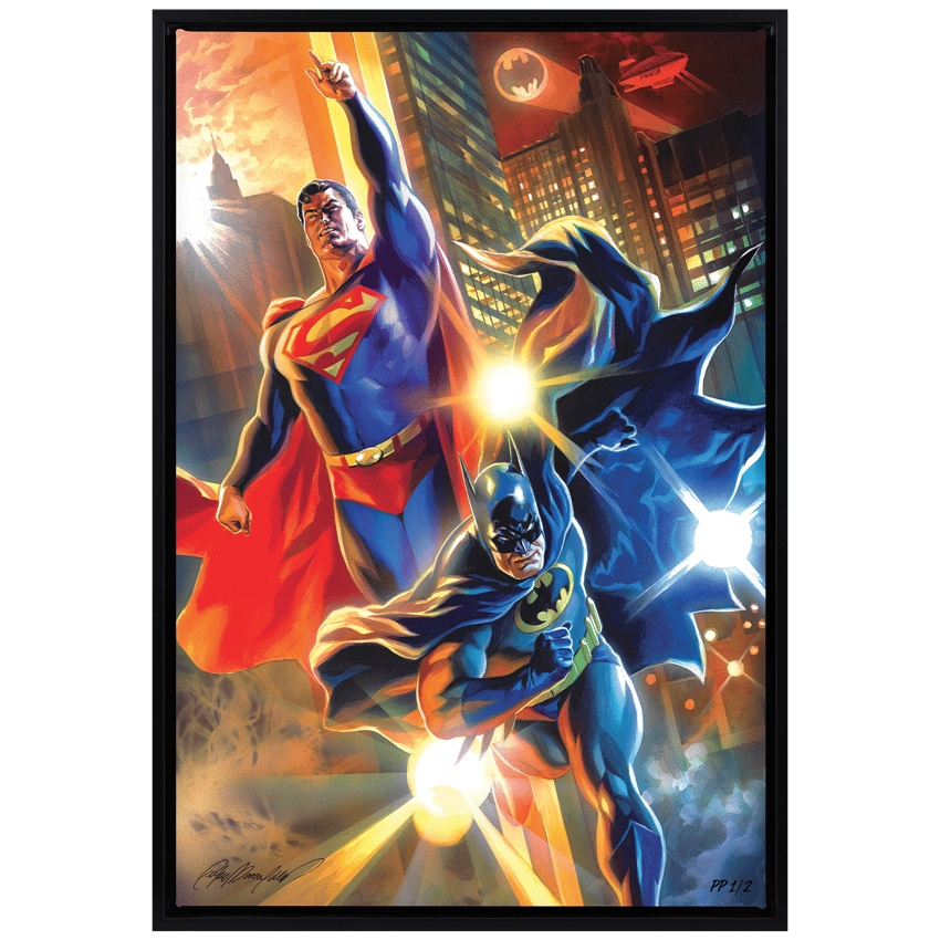 DC Comics Batman & Superman: World's Finest Art Print  Exclusive Edition  View 6