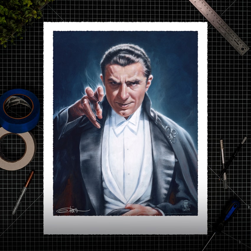 Universal Monsters Count Dracula Art Print  Exclusive Edition  View 1