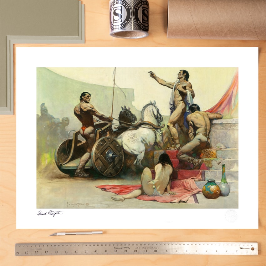 Frank Frazetta Child of the Sun Art Print  View 1