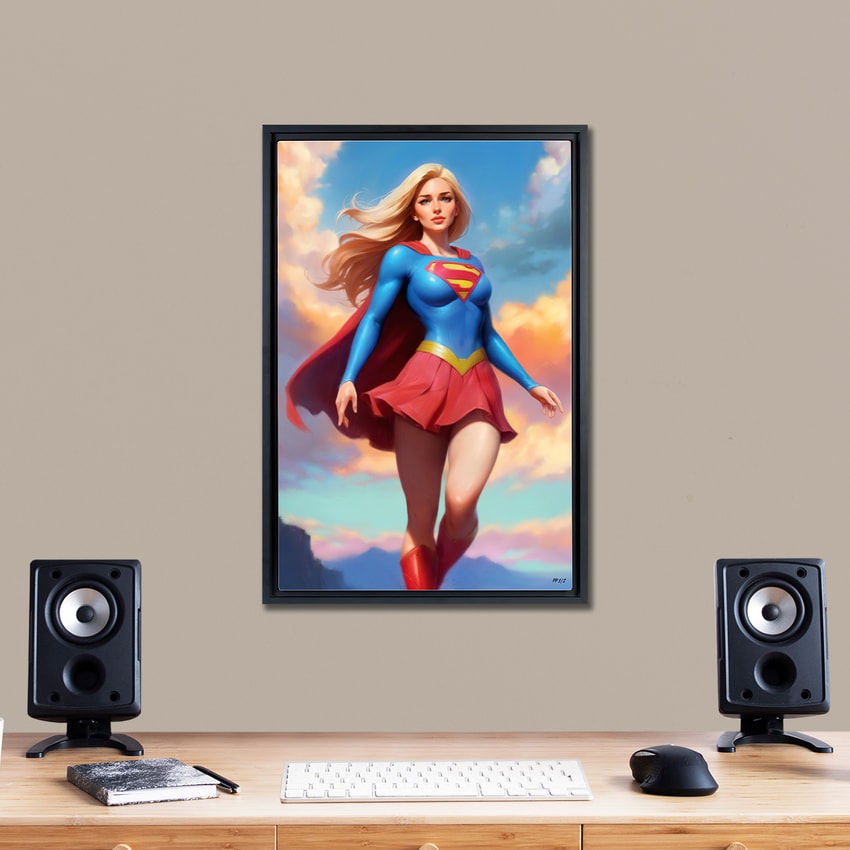 DC Comics Supergirl Art Print  Exclusive Edition  View 1