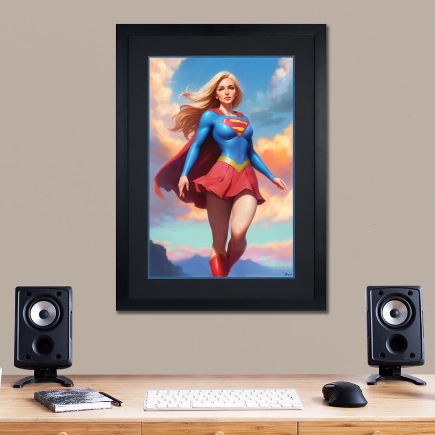 DC Comics Supergirl Art Print  Exclusive Edition  View 1