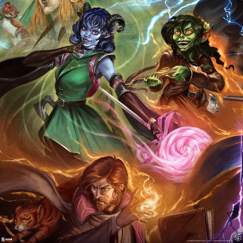 Critical Role Critical Role: Mighty Nein Art Print  Exclusive Edition  View 5