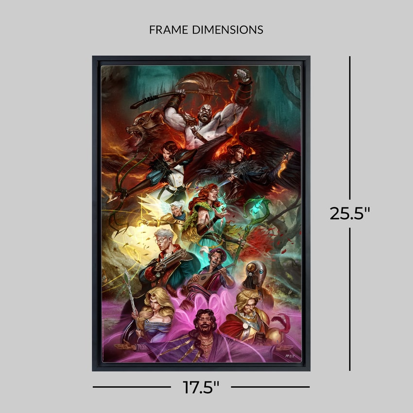 Critical Role Critical Role: Vox Machina Art Print  Exclusive Edition  View 2