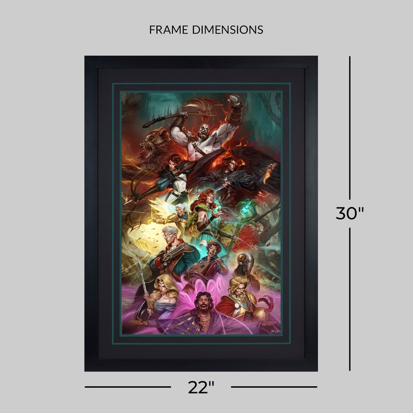 Critical Role Critical Role: Vox Machina Art Print  Exclusive Edition  View 2