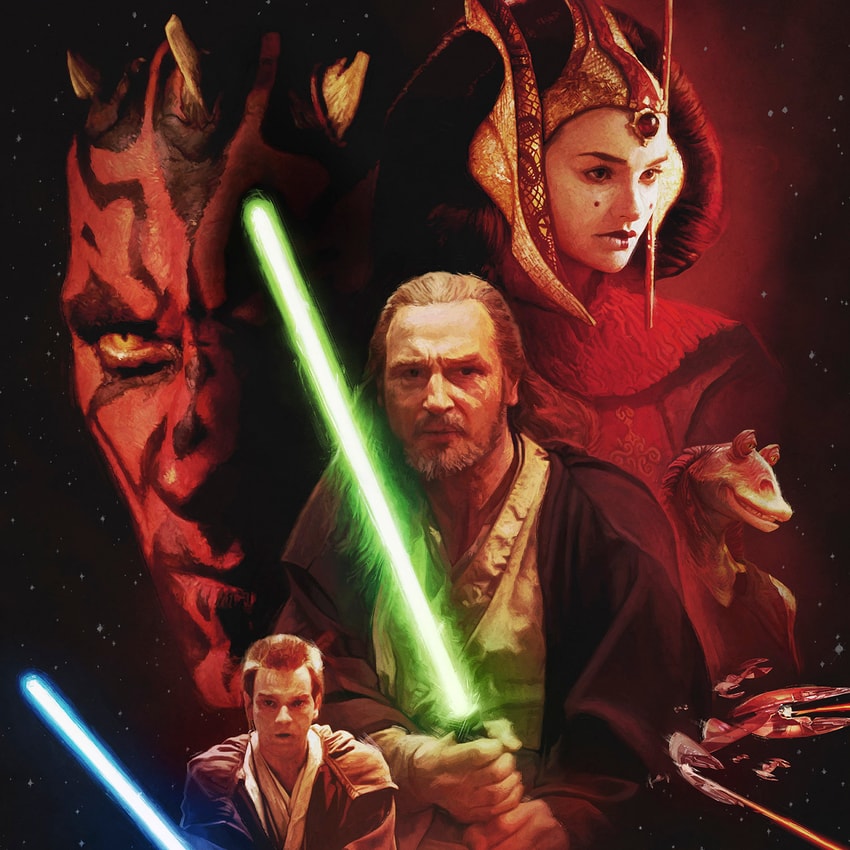 Star Wars Episode I: The Phantom Menace Movie Poster  Exclusive Edition  View 3