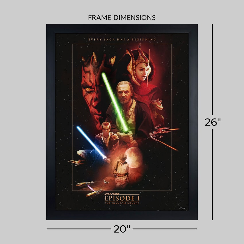 Star Wars Episode I: The Phantom Menace Movie Poster  Exclusive Edition  View 2